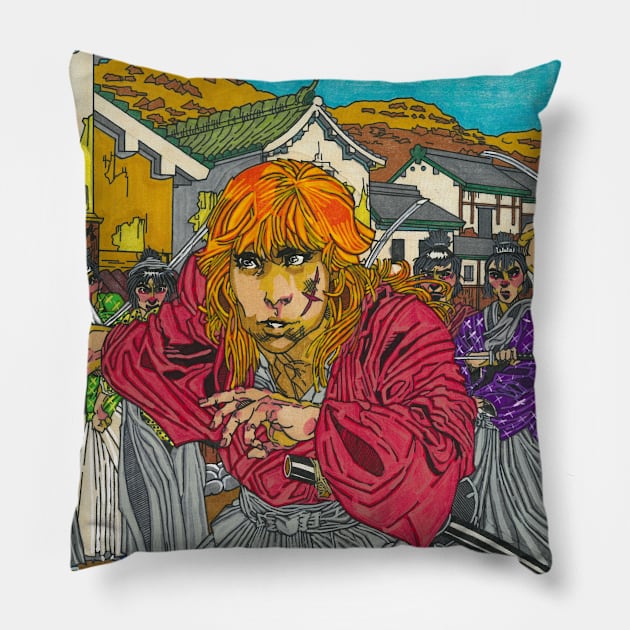 Speak Gently...Live Courageously Pillow by SnowFlake Comix