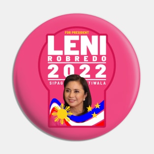 LENI ROBREDO FOR PRESIDENT 2022 ELECTION Pin