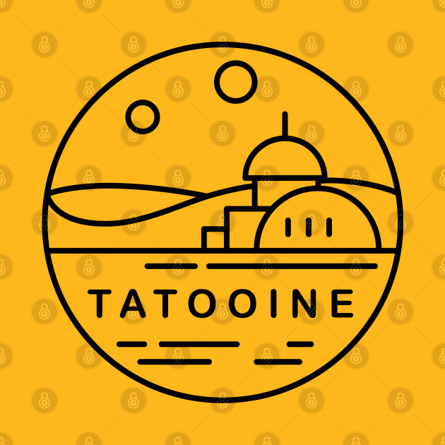 Tatooine - modern vintage design by BodinStreet