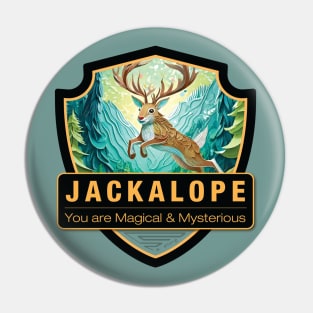 Jackalope Magical & Mysterious Pin