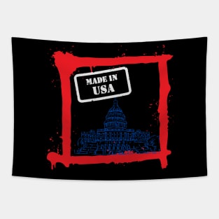 Made In Usa Design Tapestry