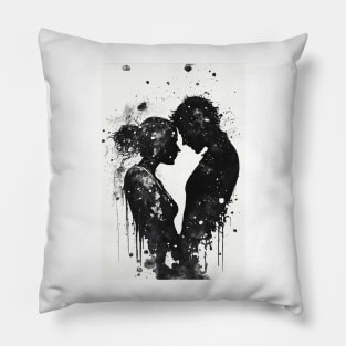 Love Ink Painting Pillow