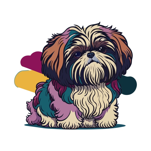 Shih Tzu Portrait by SpriteGuy95