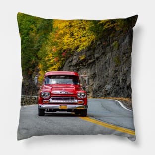 58 Pickup in Autumn Pillow