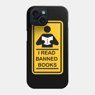 i read banned books Phone Case