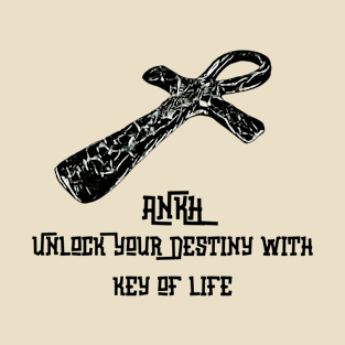 The Ankh Cross Key of Life Ancient Egyptian Symbol T-Shirt