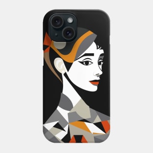 Portrait of Audrey Phone Case