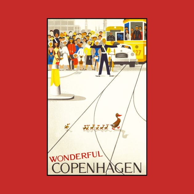 Wonderful Copenhagen travel ad by ezioman