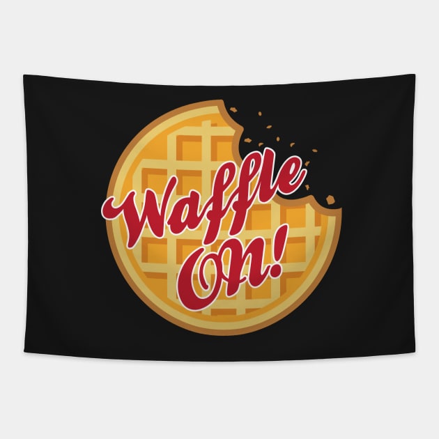 Waffle ON! Tapestry by Chesterika