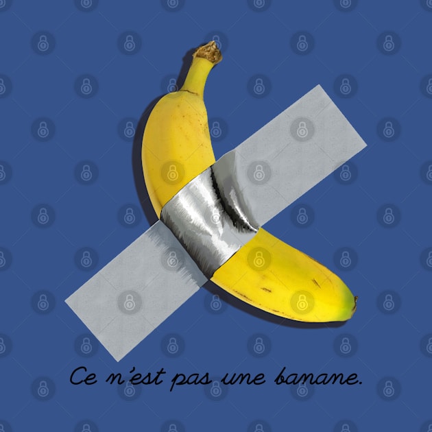 Ce N'est Pas Une Banane. by SteelWoolBunny