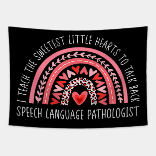 Valentines Day Speech Therapy Therapist Slpa Slp Valentine Tapestry