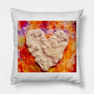 Heart Poppadom Pillow