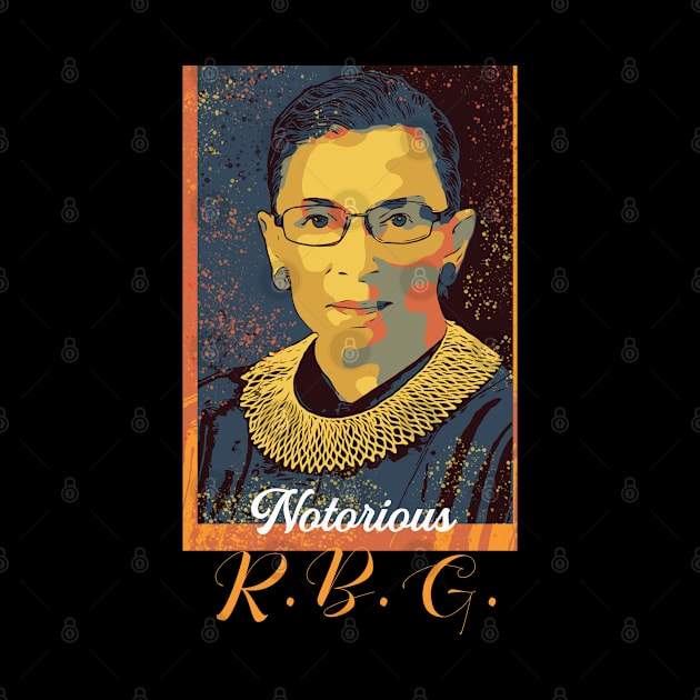 Notorious RBG Ruth Bader Ginsburg by CreativeJourney