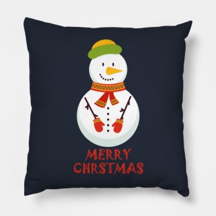 Life is better with snow - Happy Christmas and a happy new year! - Available in stickers, clothing, etc Pillow