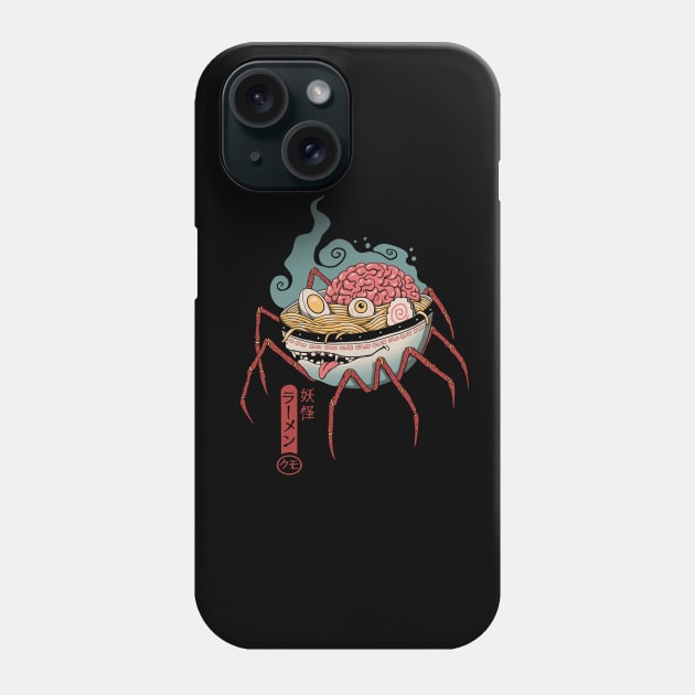 Yokai Ramen Phone Case by Vincent Trinidad Art