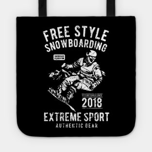 Free Style Snowboarding Tote