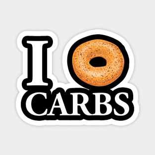 I Bagel carbs Magnet