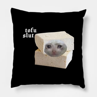 Tofu slut Pillow