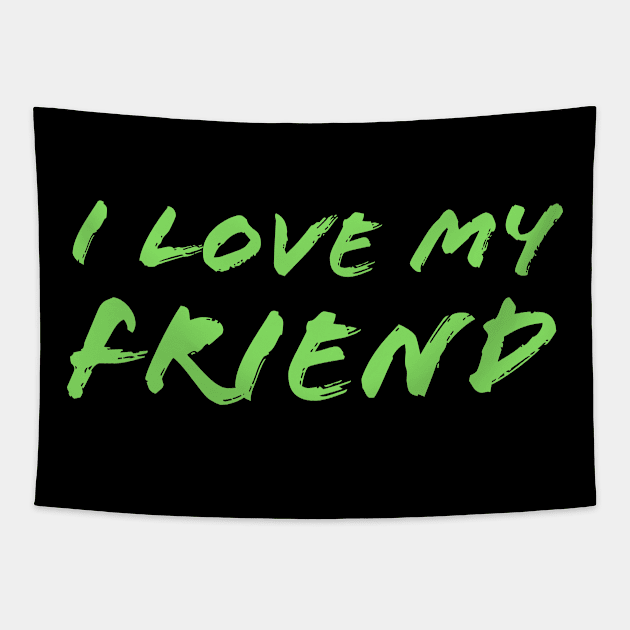 Friendship Quote Tapestry by TShirtHook