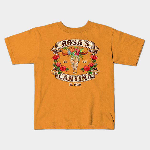 Rosa S Cantina Distressed Design 1 Of 2 El Paso Kids T Shirt Teepublic