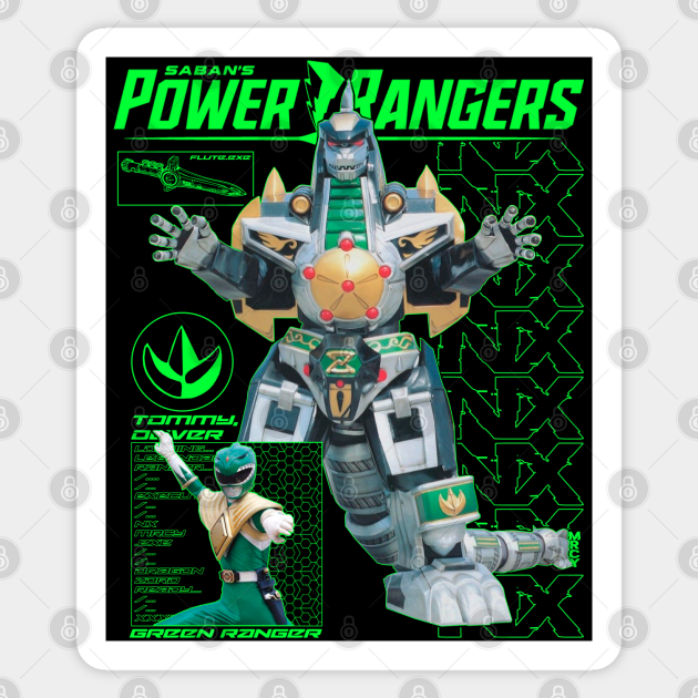 Dragonzord - Power Rangers - Sticker