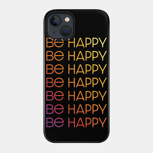 Dixie Damelio - be happy title rainbow | Charli Damelio Hype House Tiktok - Dixie Damelio - Phone Case