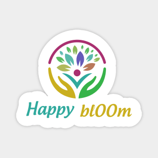 Happy Bloom Magnet