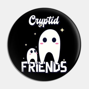 Cryptid Friends Pin