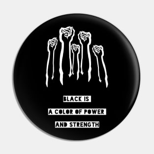 Black is a color of power and strength Pin