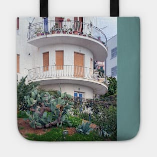 Villetta con cactus mediterraneo, 2023 Tote