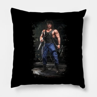 Mortal Kombat 11 Rambo Print - 57212139 Pillow