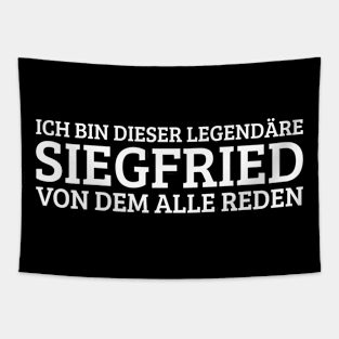 Siegfried Funny Saying Birthday First Name Tapestry