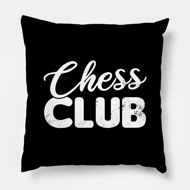 Chess Board Shirt | Chess Club Team Gift Pillow by Gawkclothing