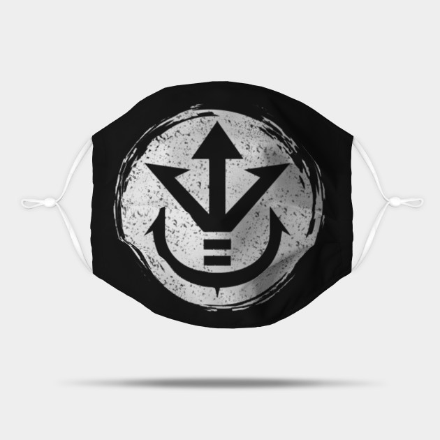 Vegeta Symbol Super Saiyan Mask Teepublic Vegeta is the prince of saiyans. vegeta symbol