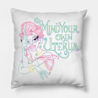 Mind your own Uterus Pillow