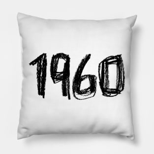 Year 1960, Born in 1960 Pillow