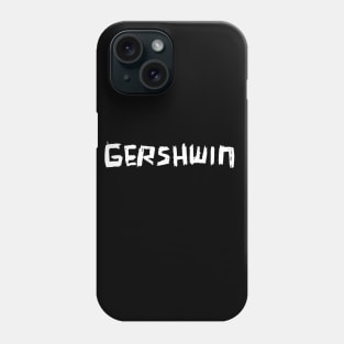 Name: Gershwin Small Hand Writing Edit Phone Case