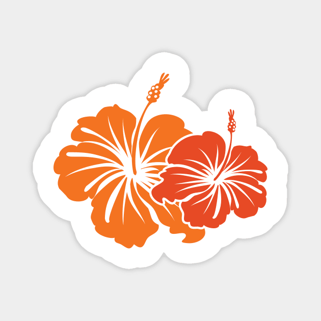 Hibiscus Magnet by SWON Design