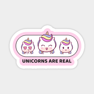Unicorns are real! Magnet