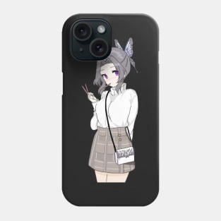 kochou shinobu in regular clothes Phone Case