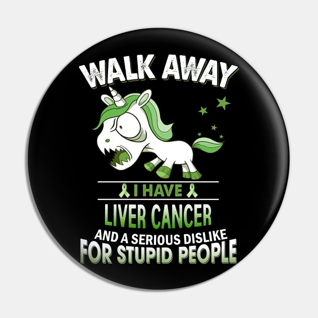 funny liver cancer grumpy unicorn warrior Pin by TeesCircle