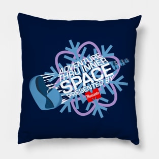 Adventure Thru Inner Space Vintage Logo Pillow