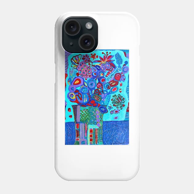 Spring Flowers No. 3 Phone Case by Leslie Pino Durant