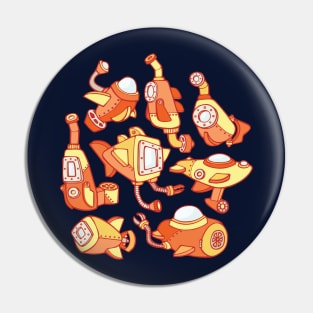 Sunny Submarines Pin