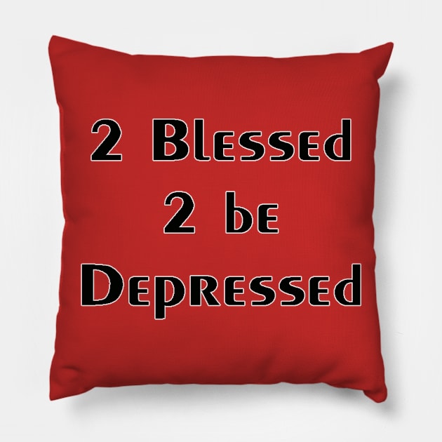 2 Blessed Pillow by rareclass