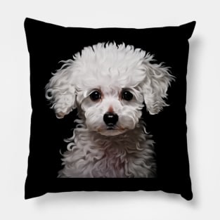 Cute Poodle Lovers Dogs Poodle Pillow