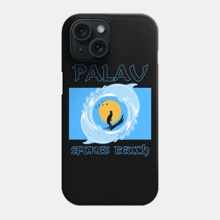 Palau Spokes Beach Phone Case