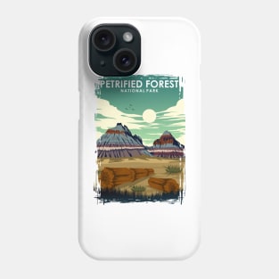 Petrified Forest National Park Travel Poster Phone Case