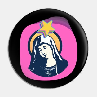 Pink our lady Pin