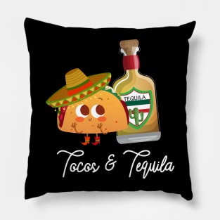 Tacos and Tequila Pillow